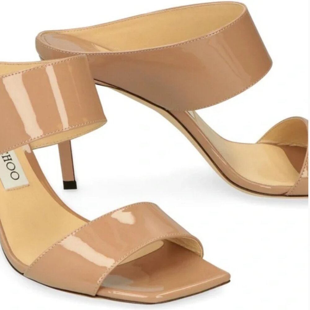New in Box Jimmy Choo Hira 100 heels in Ballet Pink - Picture 3 of 6
